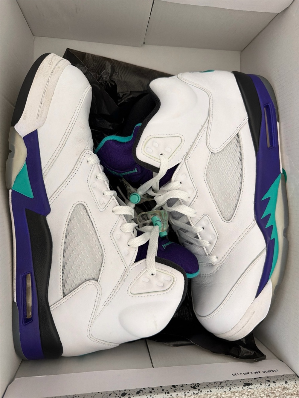 Jordan 5 Fresh Prince Grape Size 10.5